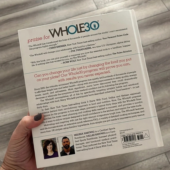 THE Whole 30 book hardcover - Picture 4 of 4